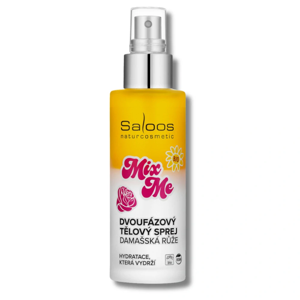 Dvoufázový tělový sprej Damašská růže 100ml