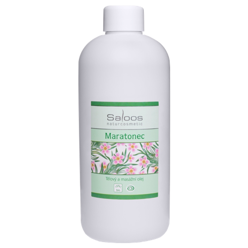 Saloos Tělový a masážní olej Maratonec 500ml