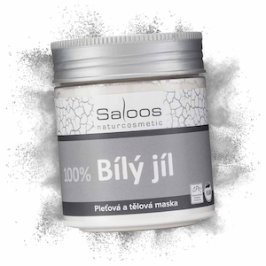 Tělová a pleťová maska Bílý jíl 100g