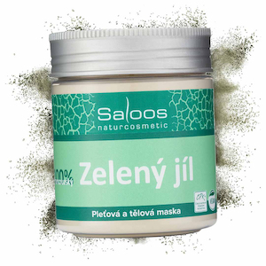 Tělová a pleťová maska Zelený jíl 140g