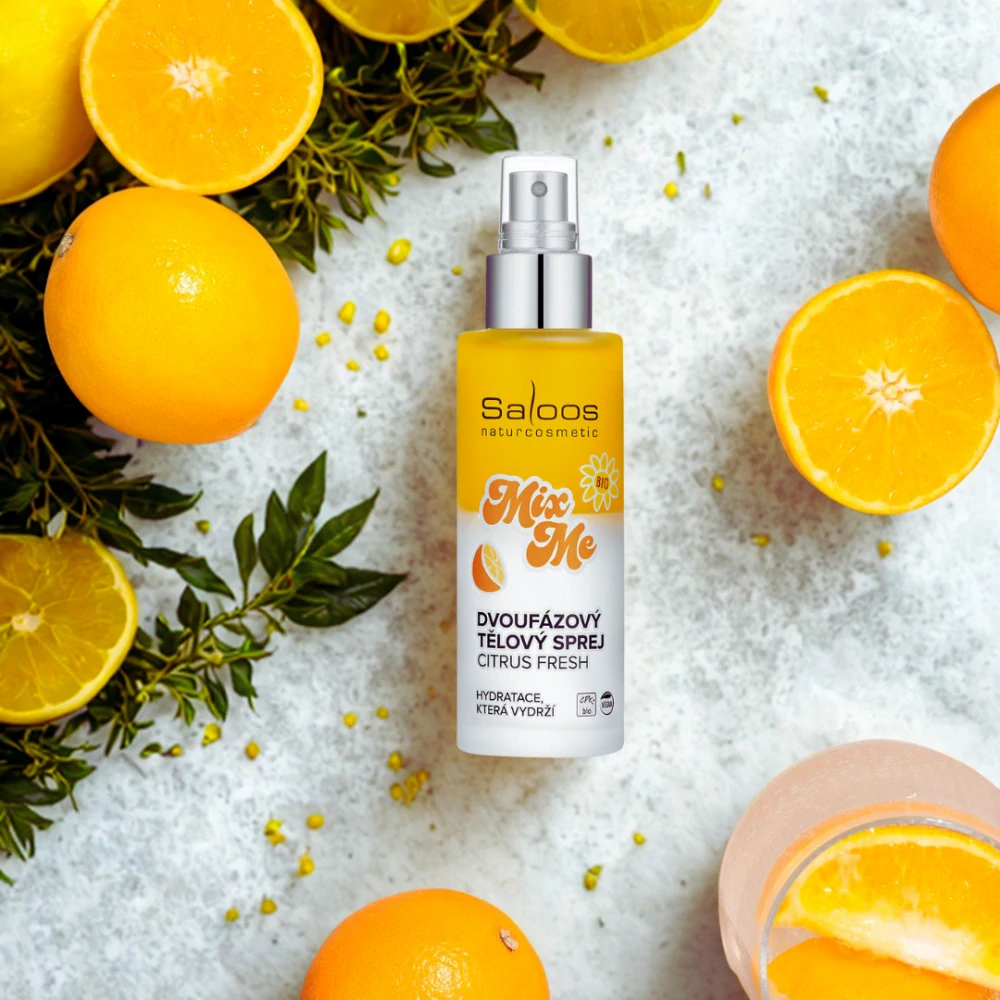 Dvoufázový tělový sprej Citrus Fresh 100ml