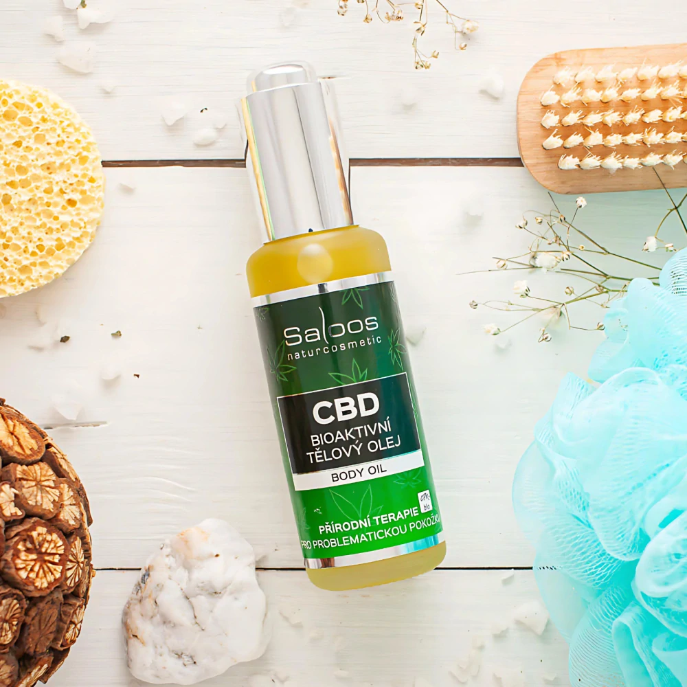 CBD Bioaktivní tělový olej 50ml