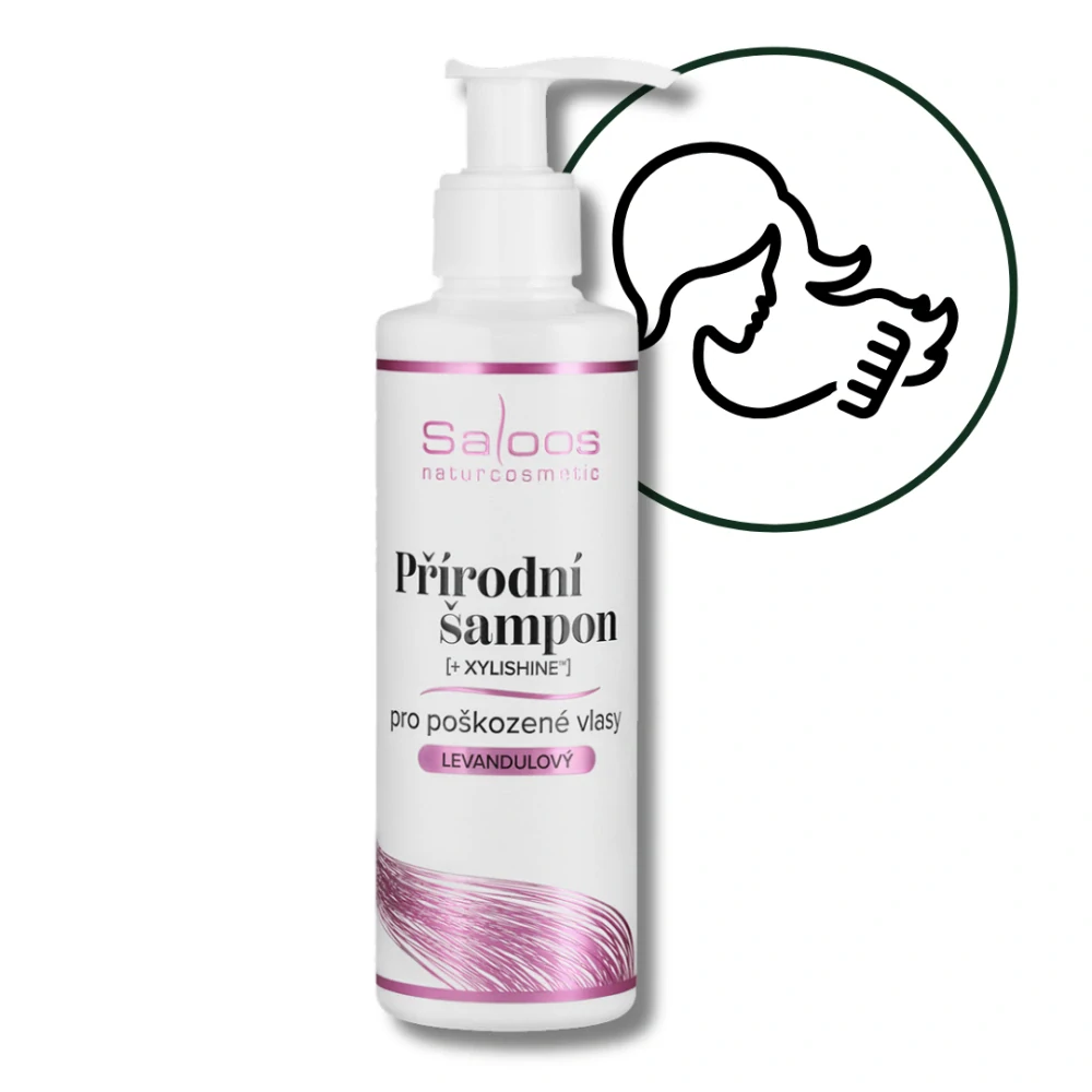 Přírodní šampon pro poškozené vlasy 200ml