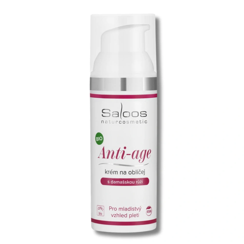 Přírodní anti-age krém s růží 50ml