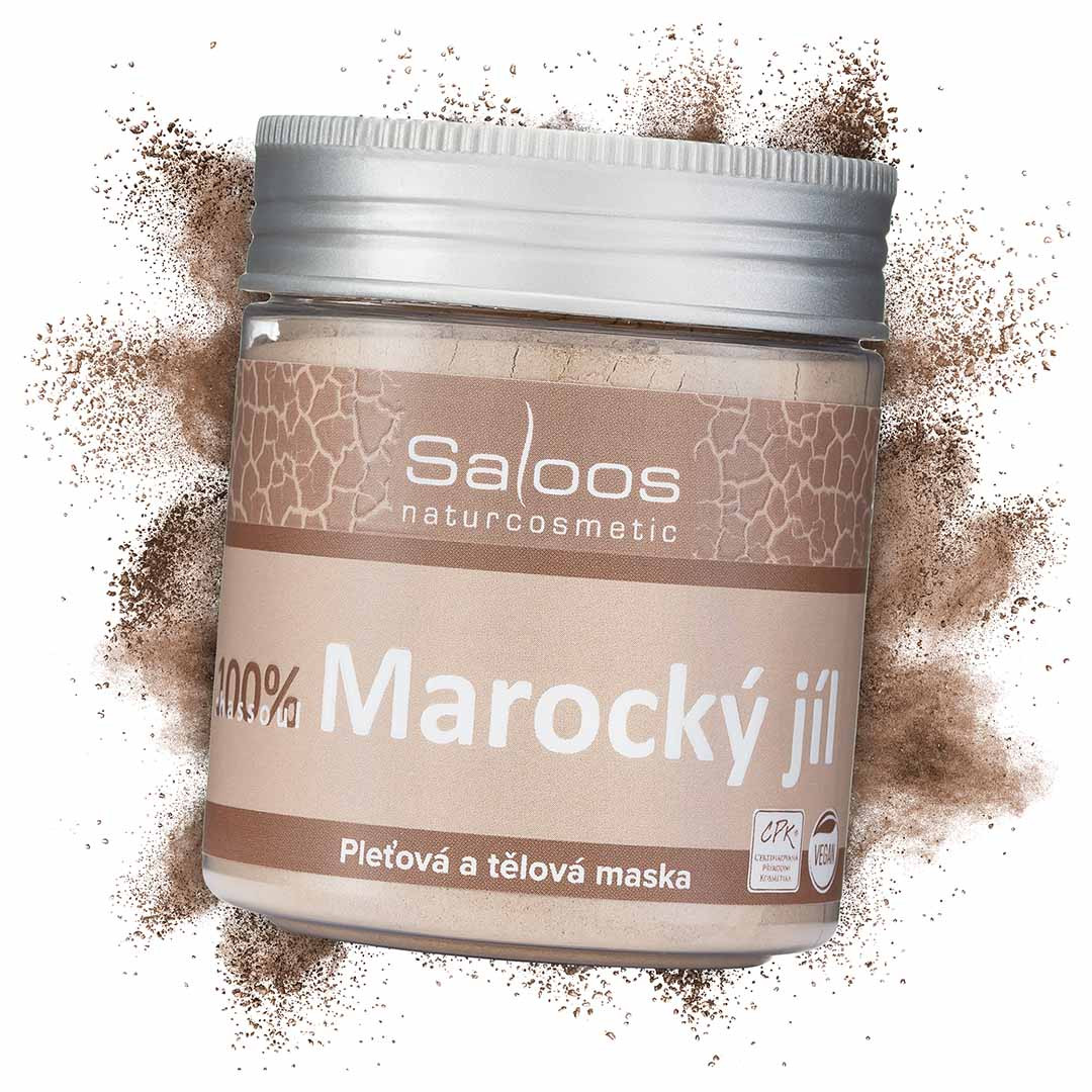 Tělová a pleťová maska Marocký jíl 200g