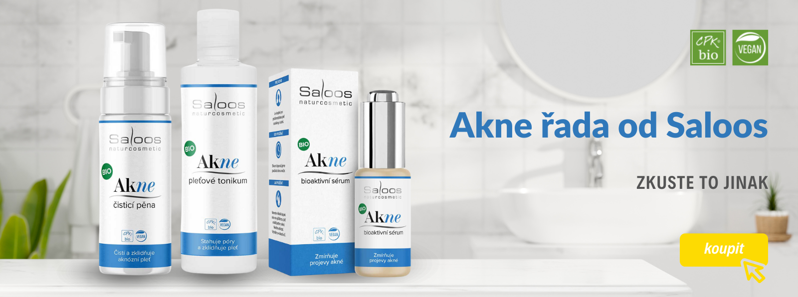 Saloos kosmetika - řada Akne